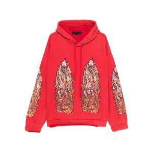 Who Decides War Red Sweaters & Knitwear - Hoodies Men